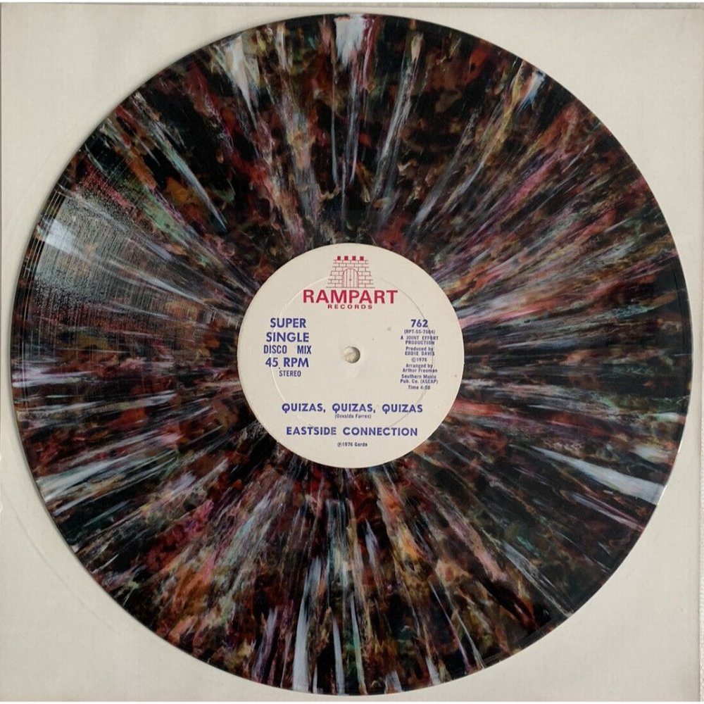 Eastside Connection- La Cucaracha Quizas, Quizas, Quizas 45RPM Splash Vinyl 1976